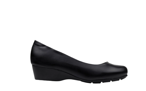 Modare Ultracomfort Black Flat 3cm Heel