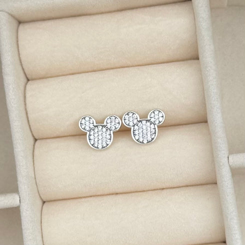 ミッキーブロンズピアス