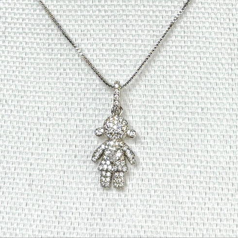 Daughter Necklace with Zirconia