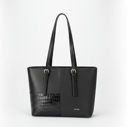 Urban Tote Bag Black Texture Mix