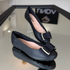 Moleca Bow Toe Flat