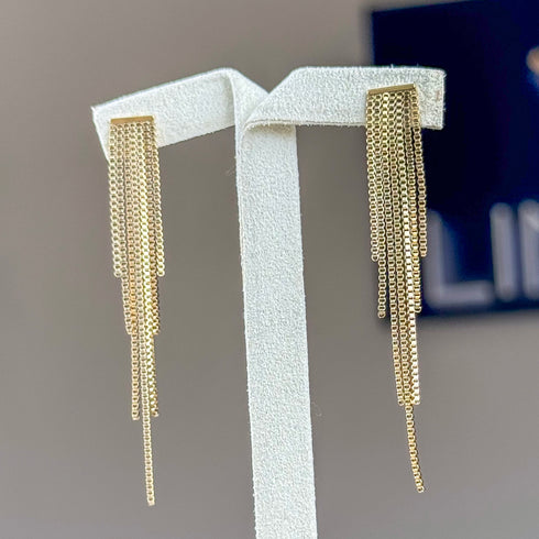 フリンジピアス