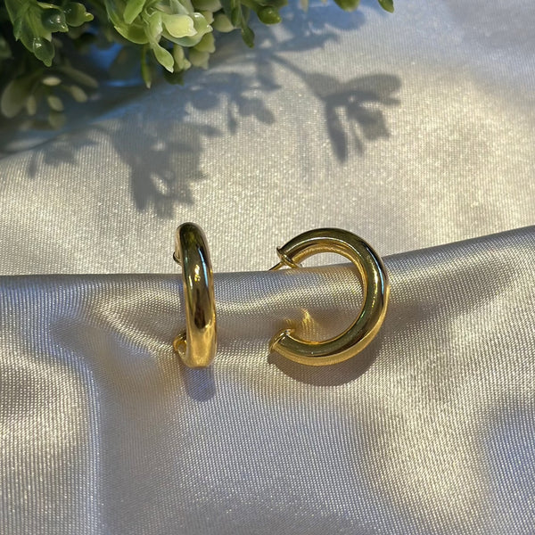 Tube Hoop Earring