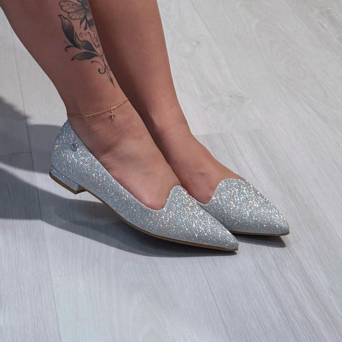 Sapatilha Vizzano Glitter Silver