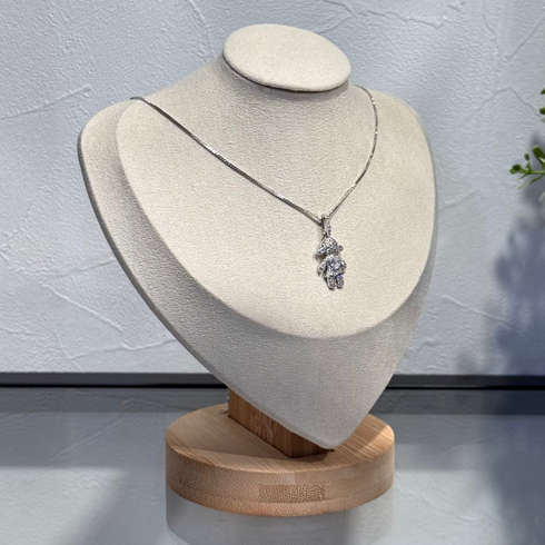 Daughter Necklace with Zirconia