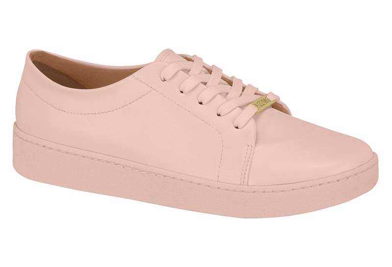 Verniz Vizzano Tãªnis Rosa Slip On Vizzano Rose Tênis Casual