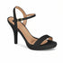 Vizzano Black High Heel Sandal 9cm
