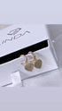 Fake Paved Heart Piercing Earring