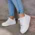 Tênis Casual Vizzano Branco em Pelica