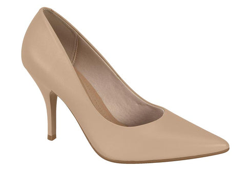 Beira Rio Beige Napa Pump