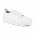 Tênis Casual Vizzano Branco em Pelica