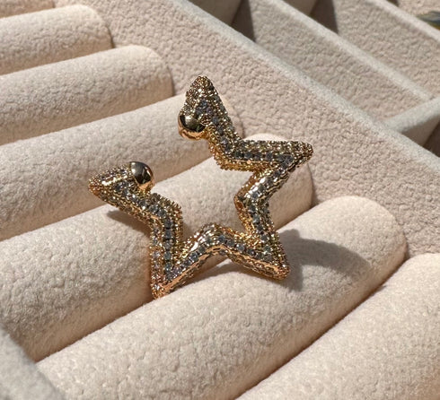 Brinco Piercing Fake Estrela