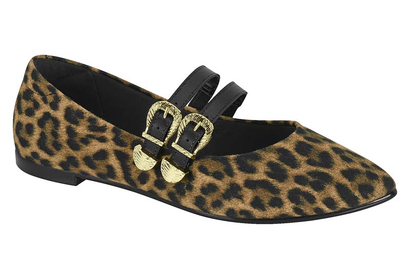 Sapatilha Moleca Animal Print