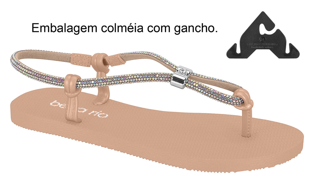 Rasteira Beira Rio Nude