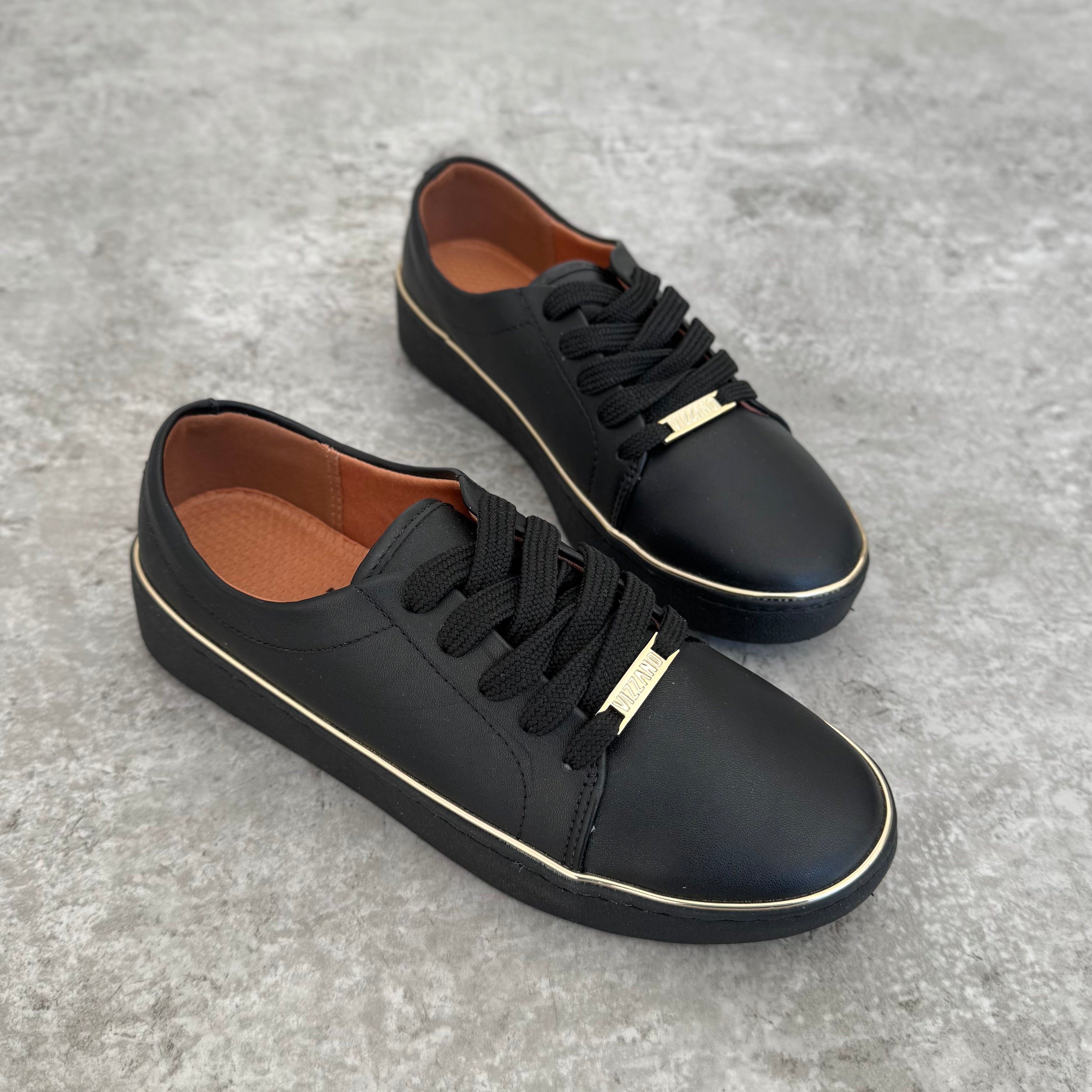 Tênis Casual Vizzano Preto