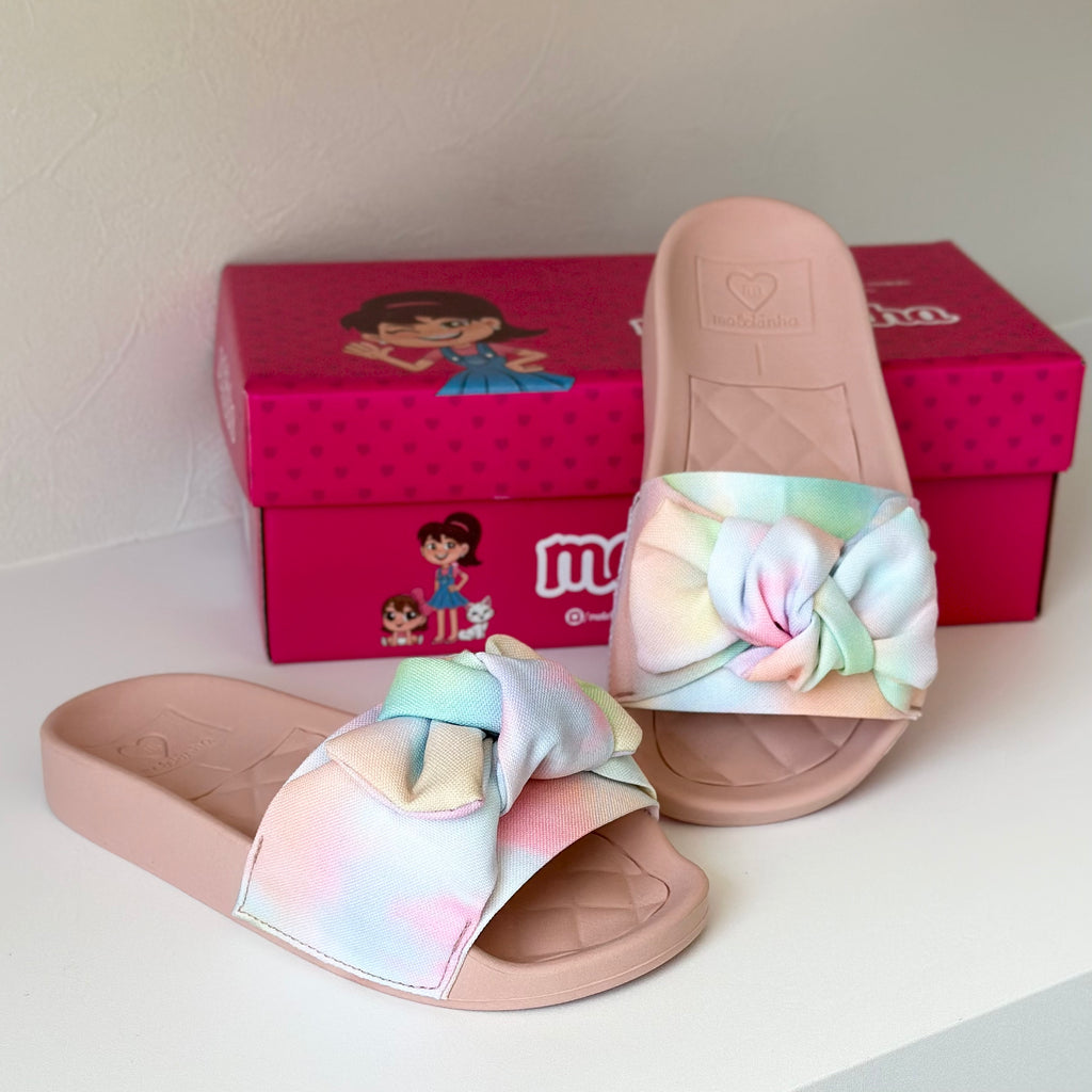 Chinelo Slide Infantil Menina Molekinha